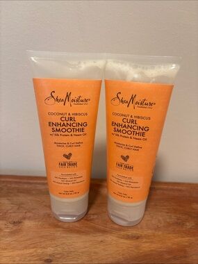 Shea Moisture Curl Enhancing Smoothing Cream - set of 2 - 3.2oz NEW
